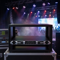 Amplificateur de scène 4 canaux 1U DA18K4 18000 Watts pour concerts, amplificateurs de récepteurs, amplificateur 4 canaux