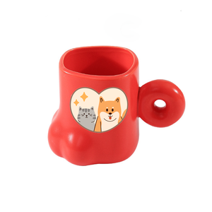 Tazza in Porcellana Stile Nordico a Forma di Zampa di <span class=keywords><strong>Gatto</strong></span> GZYSL, Alta Qualità, Logo Personalizzato, Tazza da Caffè Carina per il Ritorno a Scuola, Nuovo Arrivo dal Guangdong, Perfetta - Product Image 4