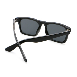Özel Retro polarize güneş gözlüğü Unisex erkekler kadınlar kare çerçeve degrade lensler güneş gözlüğü - Product Image 5