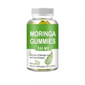 OEM/ODM Private Label Kruidenextract Supplementen Voedingssupplement Moringa Gummies - Product Image 2