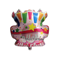 Ballons en aluminium Mylar imprimés personnalisés, animaux de la ferme de dessin animé gonflables pour anniversaire et Noël, 18 pouces, ronds, à l'hélium