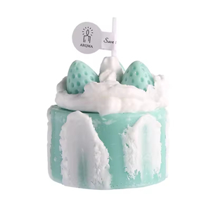 Handmade Strawberry Cake Scented <b>Candle</b> <b>Gift</b> Box Aroma <b>Candle</b> Wedding Favors Birthday Present Souvenir - Product Image 5