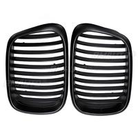 Paire pour BMW Pare-chocs Avant Calandre Racing Grills E39 Série 5 525 528 530 535 540 M5 1997 1998 1999 2000 2001 2002 2003