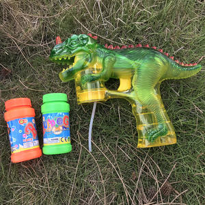 Dinosaurio Jurásico <span class=keywords><strong>Bubble</strong></span> <span class=keywords><strong>Shooter</strong></span> arma luz ventilador | juguete Blaster para niños, los niños, partes | LED luces intermitentes - Product Image 6
