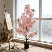Fournitures de décoration de mariage, arbre de fleurs artificielles, fleurs décoratives, cadeau pour la fête des mères, fleurs artificielles, décoration pour fêtes et événements