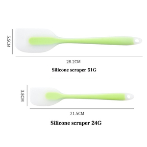 Espátula Profesional para Raspar Tazones y Crema con Espátula de Silicona Maryse para Repostería, Utensilios de Cocina - Product Image 6