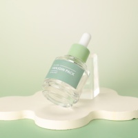 Flacon compte-gouttes en verre personnalisé de 30 ml pour sérum, flacon d'huile essentielle avec boîte