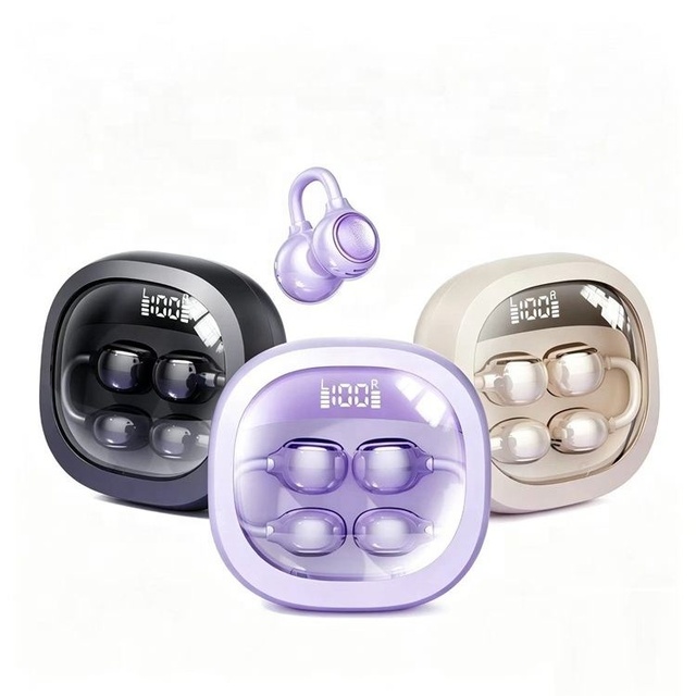 Daily Wear Open Ear Earphones Mini Clip Wireless Earbuds Ergonomic Design Cheap Wholesale Earbuds Invisible Earphone Redmi