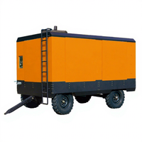 Compresseur d'air diesel pour sablage, 13 bars, 18 m³ par minute, remorquable, avec homologation CE, service OEM offert