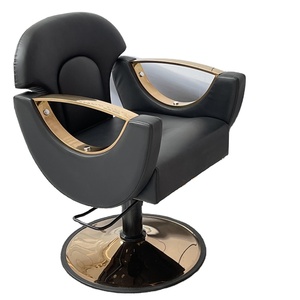 Chaise de coiffeur hydraulique de salon de coiffure vintage au design nouveau et inclinable - Product Image 6