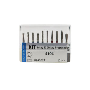 Kit Dental Diamond Burs para Inlay Onlay Preparación FG Bur de alta velocidad - Product Image 5