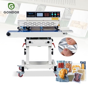 Machine à sceller les sachets en plastique avec aspiration continue d'air (Selladora Continua De Banda Con Aire) - Product Image 1