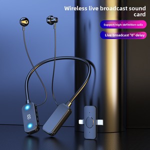 Auricolari Wireless con Doppio Connettore e Clip da Colletto, Stereo a Conduzione Aerea 360°, 10-15 Ore di Autonomia, per Esterni - Product Image 1