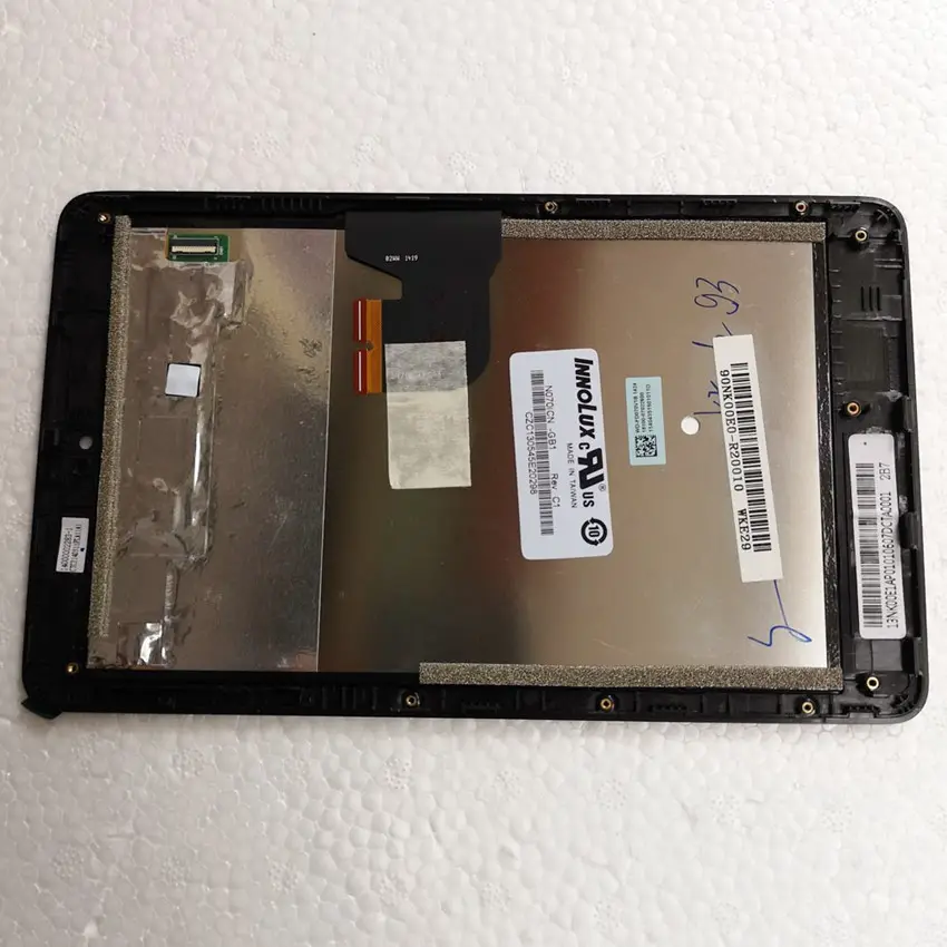 Pantalla LCD de 7 pulgadas + ensamblaje digitalizadora de pantalla táctil con reemplazo de marco para tableta Asus Fonepad 7 ME372CG ME372 K00E