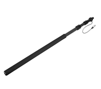 BOYA BY-PB25 2.5 mètres, Microphone en fiber de carbone, enregistrement, diffusion, Micro Pick, Boompole, Interview en direct avec câble XLR interne