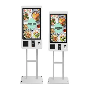 Nieuwe Retail Credit/Debit Msr/Ic/Nfc Kaartlezer Met Visa Card Pos Betalen Thermische Restaurant Touch zelf Betaling Machines