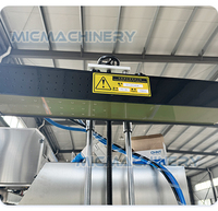 Scelleuse à induction électromagnétique à vitesse réglable pour bouteilles en plastique, machine à sceller les bouchons en aluminium pour bouteilles en plastique PET et en verre