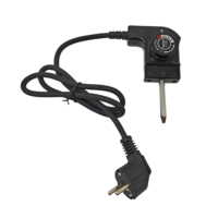 Plaque chauffante à thermostat enfichable populaire du fabricant chinois Barbecue Grill pour voitures Garages Batterie solaire à gaz électrique