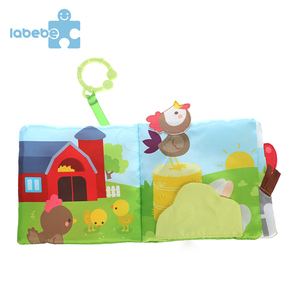 Impression personnalisée Écologique pour enfants play livres livres en tissu doux bébé imperméable tissu queue livre - Product Image 2