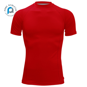 Tinh khiết Trống Tùy Chỉnh người đàn ông nén Áo sơ mi đấm bốc USA phát ban bảo vệ chèo thuyền bơi lướt phòng tập thể dục thể dục lặn tập luyện nén Áo sơ mi - Product Image 1