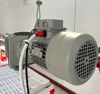 Nouveau moteur à engrenages XDA haute rigidité 0,75 kW 1,1 kW 1,5 kW avec moteur italien pour ligne d'alimentation entièrement automatique en élevage avicole