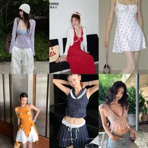 Venta al por mayor Ropa de <span class=keywords><strong>mujer</strong></span> Casual Otoño e invierno Elegante Ropa de <span class=keywords><strong>mujer</strong></span> mixta Inventario Envío aleatorio - Product Image 4