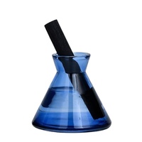 Bouteille en verre vide de 200 ml pour diffusion d'arômes, design créatif, luxe, nordique, moderne, conique
