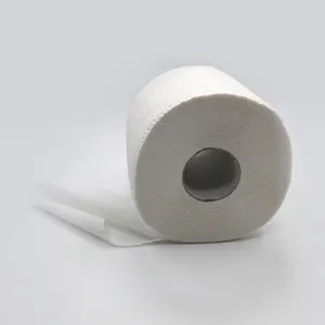 Toptan Tuvalet kağıt rulosu Doku 2 Kat Özelleştirilmiş Renkli kopra kağidi Paketi
