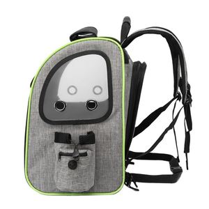 BSCI Factory new productv pet <b>backpack</b> transparent breathable mesh linen zaino cat <b>dog</b> travel bag Expandable pet <b>carrier</b> - Product Image 2