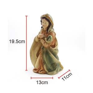 Estatuas de religión católica personalizadas de resina, adorno religioso, artesanía de resina personalizada, regalo de recuerdo promocional - Product Image 6