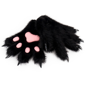<strong>Cute</strong> Cartoon Cat Claws Girls Winter Mitten <strong>Gloves</strong> Velvet Bear Paw Hiking <strong>Gloves</strong> Thickened Cat Claw <strong>Gloves</strong> - Product Image 6