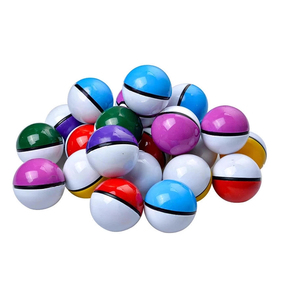 Balle à tordre en forme d'œuf de 4,5 mm, couleurs mélangées, figurine d'anime, Pokéball, monstre de poche avec mini figurine, machine à tordre, jouet pour enfants - Product Image 5