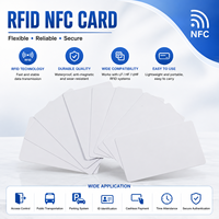 CR80 85,5x54mm RFID 125kHz Beschreibbare Bedruckbare PVC Blanko Weiße Karte