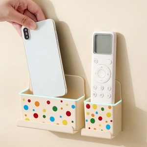 Support OEM <b>Wall</b> <b>Mounted</b> Punch-Free Organizer <b>Storage</b> Box Remote Control Mobile Phone Charging Plug Glasses <b>Wall</b> <b>Storage</b> Rack - Product Image 1