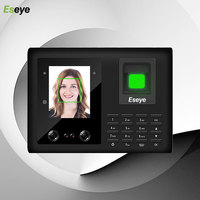 Eseye工厂价格WIFI网页便携式生物特征指纹面部识别摄像机时钟考勤系统