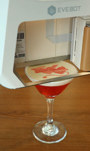 EVEBOT Smart Automatic flatbed Coffee <b>printer</b> Machine Handheld <b>printer</b> with touchscreen 300 Dpi edible ink <b>printer</b> with <b>WIFI</b> - Product Image 5
