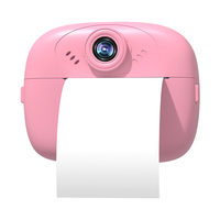 Cámara Digital Portátil D800 para Niños con Papel de Impresión, Juguetes de Impresión Instantánea, Impresora Térmica Instantánea para Niños, Cámara DIY