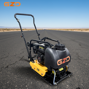 Compacteur vibrant GZD OEM pour sols, pierres et routes, plaque de compactage d'asphalte et de terre - Product Image 1