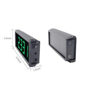 Minuterie laser sans fil <span class=keywords><strong>Chronomètre</strong></span> de course sur piste et terrain pour Sprints Bike Motorcycle Racing Infrared Induction Timing - Product Image 4