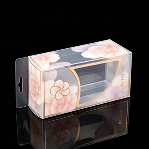 Boîte pliable transparente en plastique PET personnalisée avec couvercle rabattable pour l'emballage de cosmétiques, d'électronique, de jouets, d'outils, de cadeaux, vente en gros OEM - Product Image 2