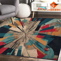 Tapis de salon modernes personnalisés lavables, décoration intérieure, tapis de salon, grands tapis