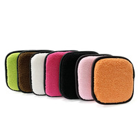 Maange — éponges molles démaquillantes en Fiber carrée, coton, Double face, facile à utiliser, outil de démaquillage