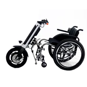 Mijo Handbike trasforma dalla sedia a rotelle manuale alla sedia a rotelle elettrica triciclo Add-on Wheel Chair