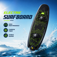 Planche de surf électrique de luxe légère, planche de jet-surf puissante, poussée puissante, contrôle stable pour les sports nautiques et les aventures aquatiques