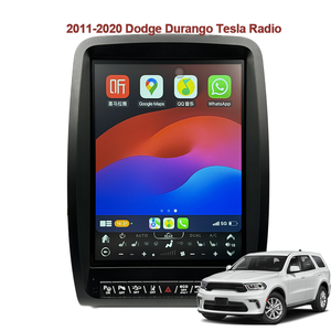 Android Máy nghe nhạc đa phương tiện Tesla Phong cách màn hình thông minh đài phát thanh Carplay cho Dodge durango STR 2011 2012 2013 2020 xe Navigation - Product Image 1