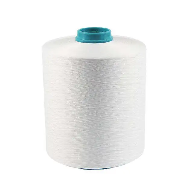 Wholesale Shuyuan Dty Yarn 100% Polyester Thread 75d 36f Polyester Dty Plastic Cone Raw White Dyeing Tube Yarn