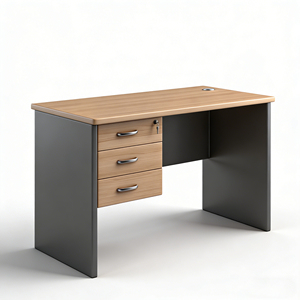 <span class=keywords><strong>Escritorio</strong></span> de Computadora Clásico de Madera de 1200 con Almacenamiento, Diseño de Tablas Extensible y Convertible, Mesa de Oficina <span class=keywords><strong>para</strong></span> Tareas Escolares <span class=keywords><strong>para</strong></span> Niños - Product Image 2