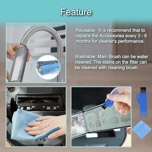 Juego de Mantenimiento <span class=keywords><strong>Ozmo</strong></span> <span class=keywords><strong>T9</strong></span> <span class=keywords><strong>AIVI</strong></span>, <span class=keywords><strong>T9</strong></span> <span class=keywords><strong>AIVI</strong></span>+, <span class=keywords><strong>T9</strong></span> PRO, <span class=keywords><strong>T9</strong></span> MAX, <span class=keywords><strong>T9</strong></span> Power, Cepillos Laterales Principales y Filtros para Aspiradora <span class=keywords><strong>Ecovacs</strong></span> <span class=keywords><strong>Deebot</strong></span> - Product Image 5