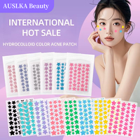 Patchs Hydrocolloïdes Étoilés pour l'Acné, 40 Patchs Dissimulant les Imperfections, Parfum Miel, Patch Anti-Boutons Portable, Tous Types de Peau