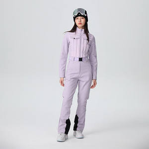 Combinaison de <span class=keywords><strong>ski</strong></span> pour femme, combinaison de <span class=keywords><strong>ski</strong></span> à taille haute, extensible, ajustée, amincissante, imperméable, chaude, respirante, coupe-vent, pour le <span class=keywords><strong>ski</strong></span> - Product Image 5